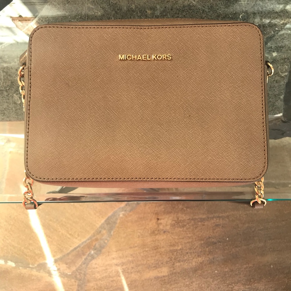 Grayish/brown Michael Kors crossbody